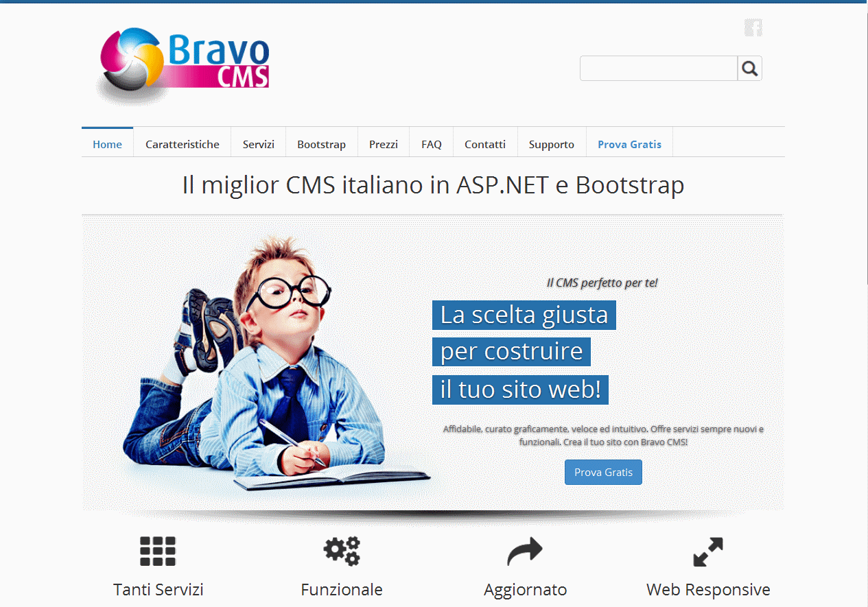 BravoCMS Miglior CMS italiano 
