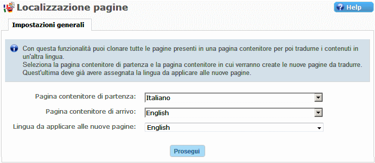 Sito Multilingua, Localizzazione sito web