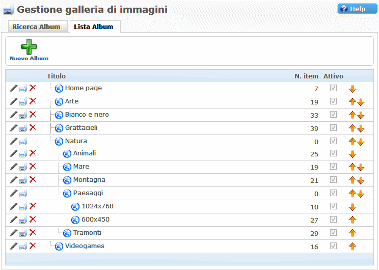 WebGallery, Crea Sito Web, Miglior CMS, Sito con WebGallery