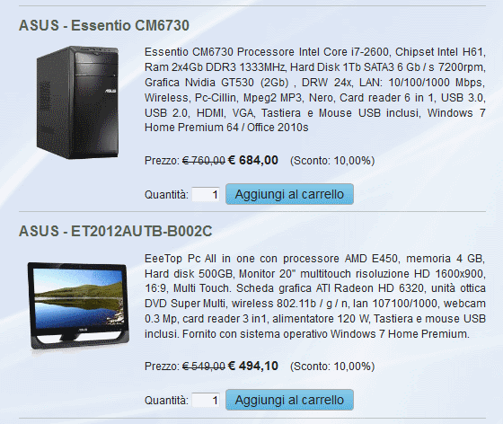 Miglior Ecommerce, Creare Ecommerce, Catalogo Ecommerce