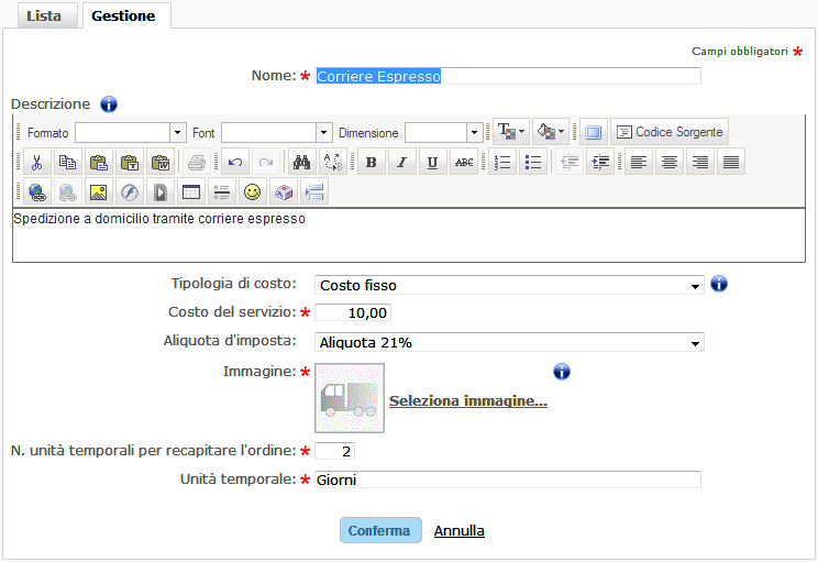 Miglior Ecommerce, Negozio Online, Modi consegna Ecommerce