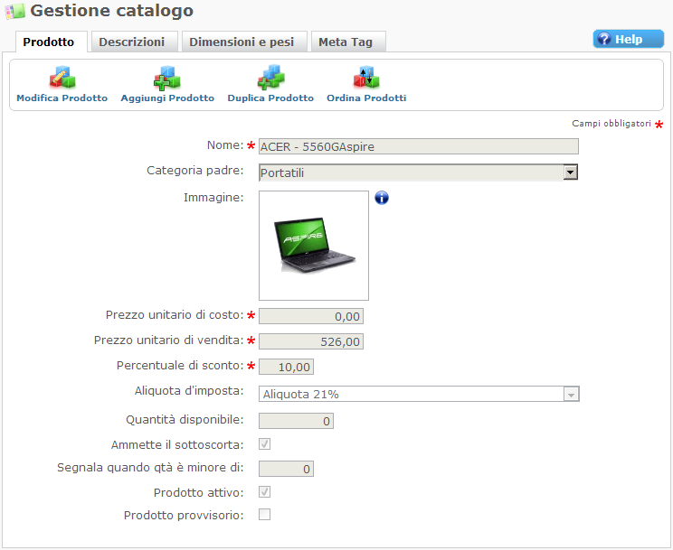 Miglior Ecommerce, Creare Ecommerce, Catalogo Ecommerce