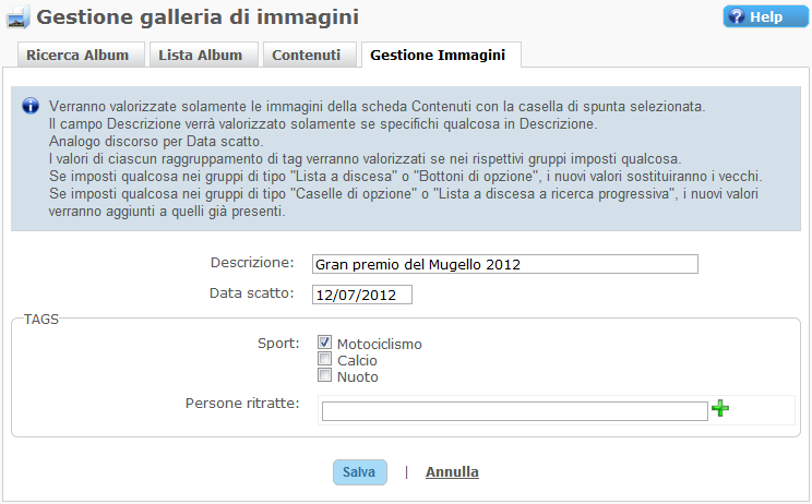WebGallery, Crea Sito Web, Miglior CMS, Sito con WebGallery
