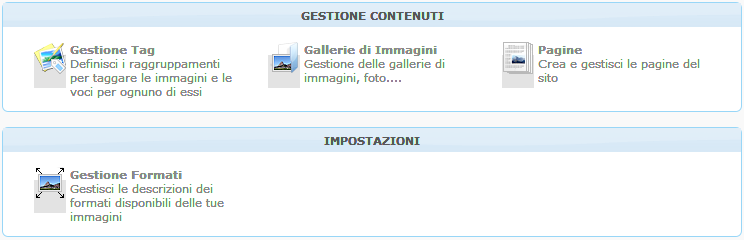WebGallery, Sito Web WebGallery, Crea WebGallery, Miglior CMS