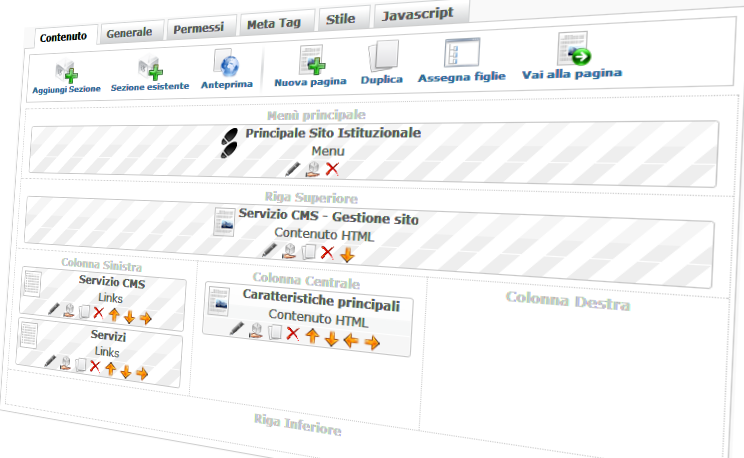 Crea Sito Web Sezione Pagine Web