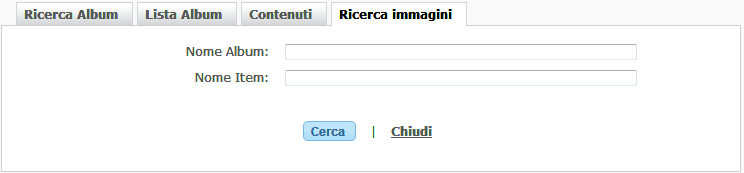 Ricerca immagini